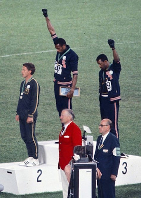 This iconic photograph of John Carlos and Tommie Smith broadcasted black Americans' struggle for equality to the world.